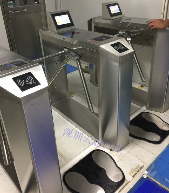 ESD防靜電三輥閘，帶顯示屏
